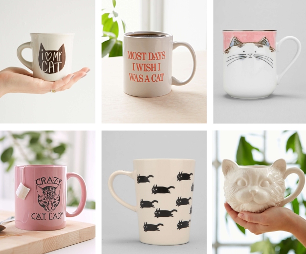 Cat mugs - Urban Outfitters